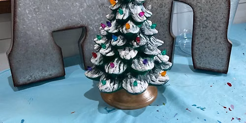 Specialty Workshop: Bisque Christmas Tree!