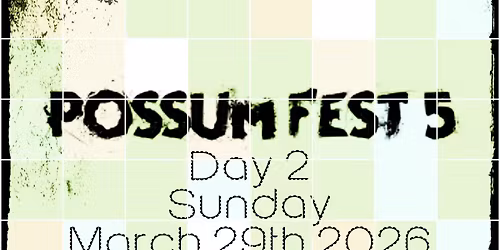 POSSUM FEST 5 (day 2 Sunday)