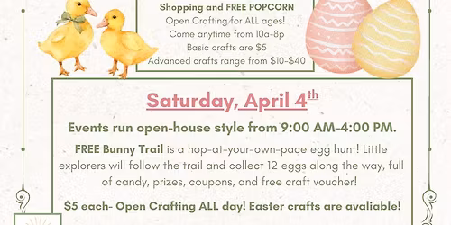Easter Egg Hunt at Our Creative Marketplace WAPAKONETA