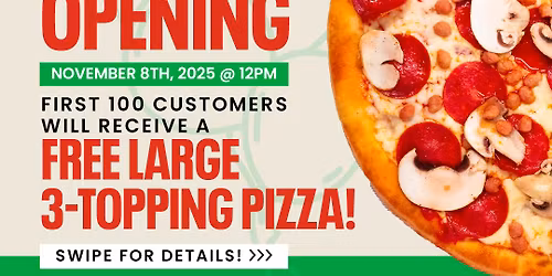 Free Pizza @ Pizza Depot Markham