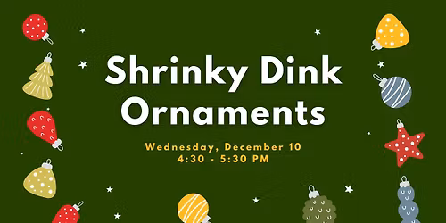 Shrinky Dink Ornaments