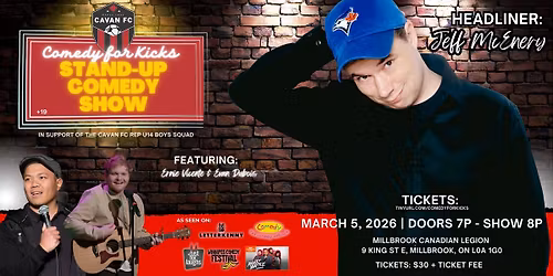 Comedy for Kicks Stand-Up Comedy Show