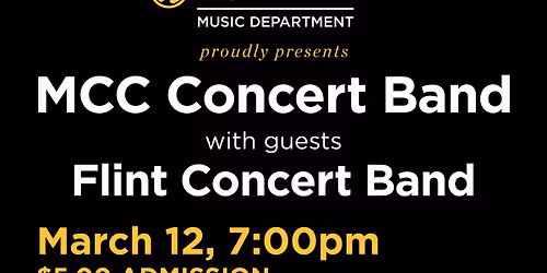 MCC Band and Flint Concert Band Concert