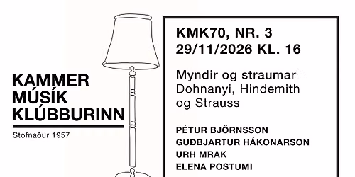 KMK70, NR. 3 \/\/ Myndir og straumar: Dohnanyi, Hindemith og Strauss