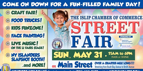 The Annual Islip Chamber of Commerce Street Fair