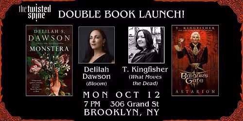 Double Book Launch: MONSTERA & BALDUR'S GATE 3: ASTARION
