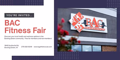 BAC Fitness Fair