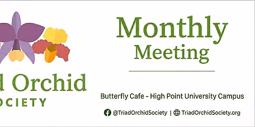 Triad Orchid Society August Meeting: Bill Thoms - Bulbophyllums