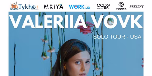 Valeriia Vovk - solo tour - USA