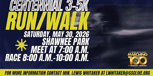 St. Stephen Baptist Church Centennial 3\u20135K Run\/Walk