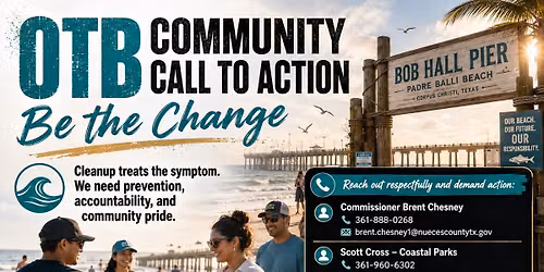 Coastal Parks Board Meeting - OTB Community Call to Action