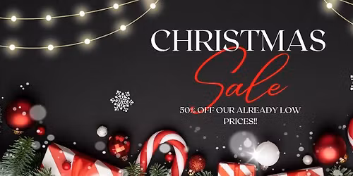 \u2b50 \u2728 Christmas Sale: 50% OFF at CoCo Beanz Emporium! \u2728