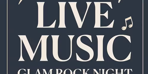 Glam Rock Night with Nobby (aka Mark Styles) and the Invisible Band