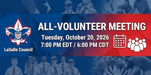 All-Volunteer Meeting - October 2026
