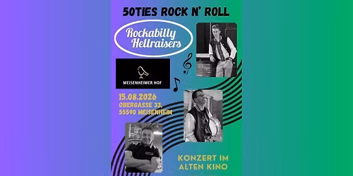 50ties Backbeats im alten Kino Meisenheim
