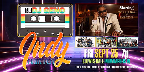 DJG Funkfest at Clowes Memorial Hall
