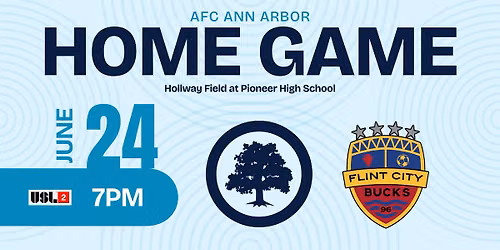AFC Ann Arbor Men vs. Flint City Bucks