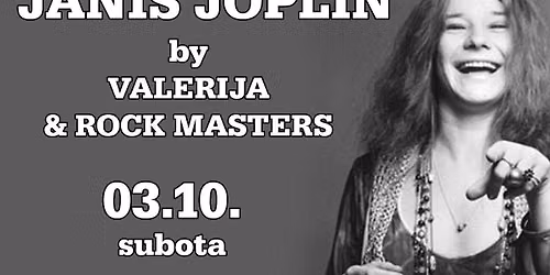 JANIS JOPLIN by VALERIJA & Telefon Blues Band