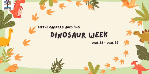 Summer Adventure Camp Dinosaur Week