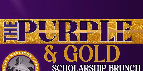 Purple & Gold Scholarship Brunch