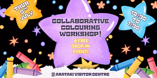 Matariki Collaborative Colouring Workshop