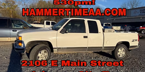 Huge Public Auto Auction Friday 530pm!