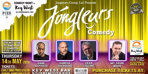 Jongleurs Stand Up Comedy on Bournemouth Pier