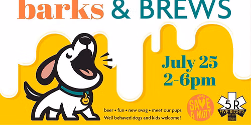 Barks & Brews at 5 Rights Brewing Company