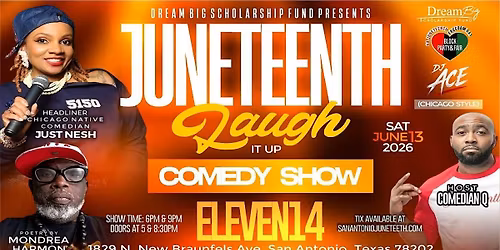 Juneteenth Laugh It Comedy Show