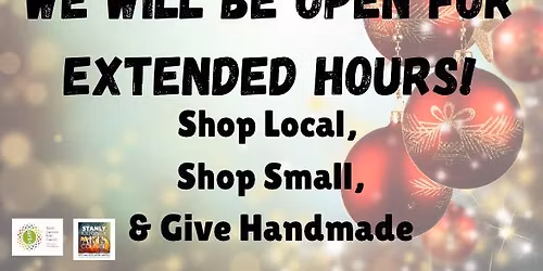 Small Business Saturday - Extended Hours
