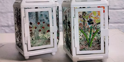 Making Fused Glass Lanterns