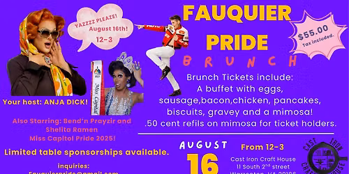 Fauquier Pride Drag Brunch