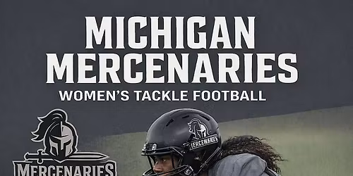 Michigan Mercenaries Women's Football Team Open Practice 