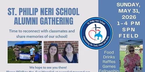 St. Philip Neri Alumni Gathering