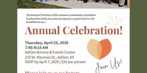 Lenawee Community Foundation Annual Celebration