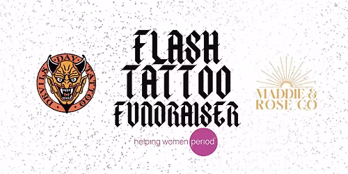Flash Tattoo Fundraiser!