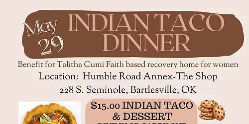 Indian Taco Fundraiser