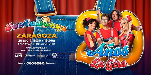 CantaJuego - Zaragoza - 20 A\u00f1os La Gira