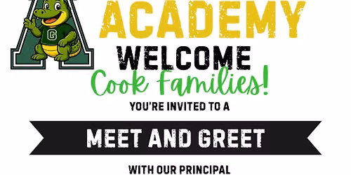 Meet and Greet for new students from Cook Elementary School