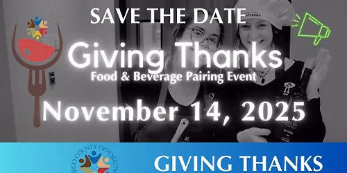 OCO Giving Thanks Food & Beverage Pairing Event