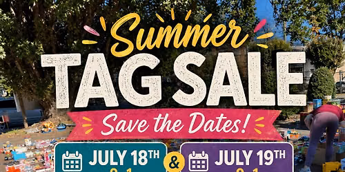 Summer Tag Sale