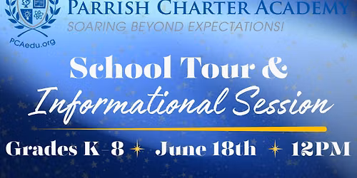 School Tour & Informational Session - Grades K-8