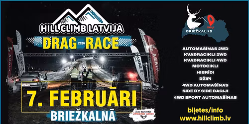 Hill Climb Latvija DRAG RACE 2026