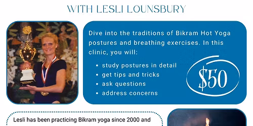 Hot Yoga Posture Clinic