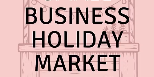Small Business Holiday Market