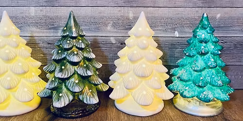 Vintage Ceramic Christmas Tree Event Ages 21+