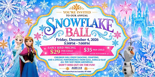 Shake it Off's Annual Snowflake Ball