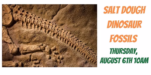 Salt Dough Dinosaur Fossils