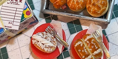 Resin Clay Workshop - Miniature "Hong Kong Buns"  \u8ff7\u4f60\u6a39\u8102\u9ecf\u571f\u5de5\u4f5c\u574a\u4e4b\u6e2f\u5f0f\u9eb5\u5305\u5305\u5305