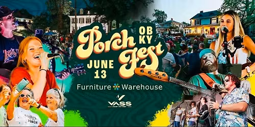 Chace Saunders at Porchfest Owensboro 
